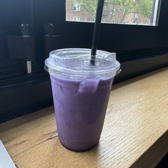 Elm Roastery - Ube Latte - Coffee Roasteries Near Me - Elmhurst, New York