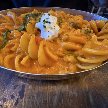 Piccola Cucina Estiatorio - Fusilloni Scampi - Italian Near Me - New York, New York Piccola Cucina Estiatorio - Fusilloni Scampi - Italian Near Me - New York, New York