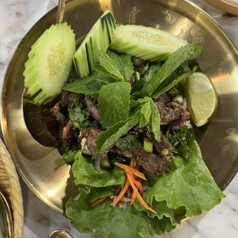 So Saap - Thai waterfall beef (Nam Tok) - Thai Near Me - San Diego, California