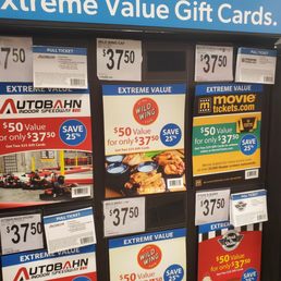 Gift card rack @ my local Sam's club Gift card rack @ my local Sam's club