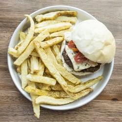 Burgery - Grilled meat and blue cheese