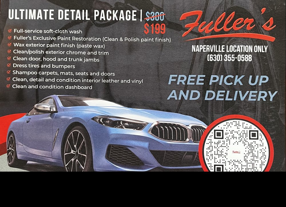 FULLER’S CAR WASH Updated August 2024 31 Photos & 30 Reviews 952 W 75th St, Naperville