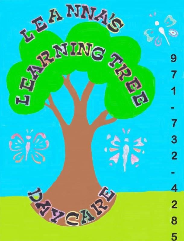 LEANNA’S LEARNING TREE DAYCARE Child Care & Day Care 1512 E 9th St, The Dalles, OR Phone