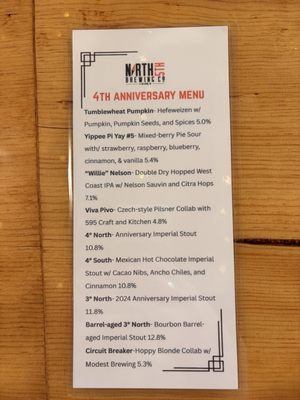 Menu photo 2 North 5th Brewing North Las Vegas, NV Menu photo 2 North 5th Brewing North Las Vegas, NV