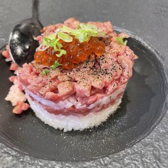 Bengee Sushi - A5 Miyazaki Wagyu Tartare - Japanese Near Me - Chino, California Bengee Sushi - A5 Miyazaki Wagyu Tartare - Japanese Near Me - Chino, California