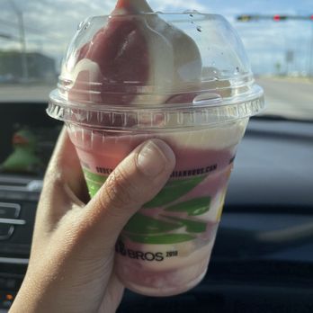 Hawaiian Bros Island Grill - Dole soft serve - Hawaiian Near Me - Hurst, Texas