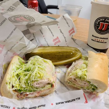 Jimmy John's - #12, quartered pickle, unsweet tea large. - Sandwiches Near Me - San Antonio, Texas Jimmy John's - #12, quartered pickle, unsweet tea large. - Sandwiches Near Me - San Antonio, Texas