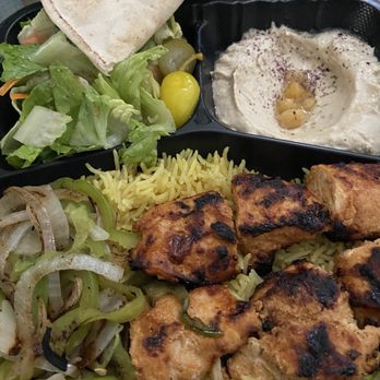 Yafa Grill - Chicken Kabab Plate - Mediterranean Near Me - Fresno, California Yafa Grill - Chicken Kabab Plate - Mediterranean Near Me - Fresno, California