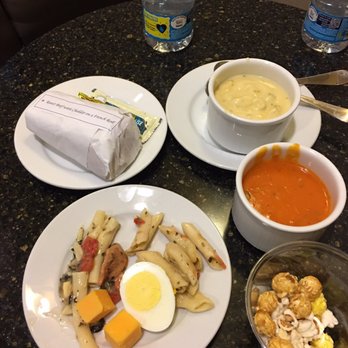 The Club - Food offerings in the lounge! - Airport Lounges Near Me - Las Vegas, Nevada