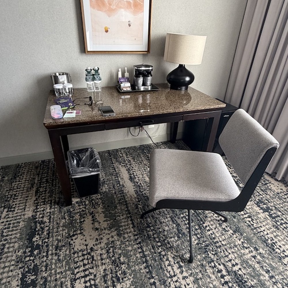 Hotel Fera Anaheim, a DoubleTree by Hilton - Small work desk. - Hotels Near Me - Orange, California Hotel Fera Anaheim, a DoubleTree by Hilton - Small work desk. - Hotels Near Me - Orange, California