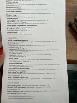 Menu photo 2 Farmshop Santa Monica, CA