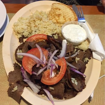 Yanni's Best Charbroiled - Gyro plate with rice - Burgers Near Me - Fillmore, California Yanni's Best Charbroiled - Gyro plate with rice - Burgers Near Me - Fillmore, California