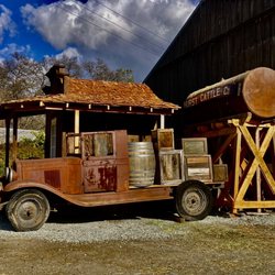 The Depot At Hurst Ranch - A new edition, 1929 Chevy flatbed