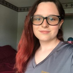 Bangs - Red Ombre The Day It Was Done