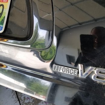 Undented Paintless Dent Repair - Lift gate before - Body Shops Near Me - Madison, Alabama Undented Paintless Dent Repair - Lift gate before - Body Shops Near Me - Madison, Alabama