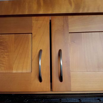 Cabinets 101 - They gave me more hinges to fix the wonky door. I got the wrong sizes. The doors are too spread apart leaving a gap. - Cabinetry Near Me - Rohnert Park, California