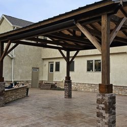 Creekside Coverings - Gazebo with pine roof