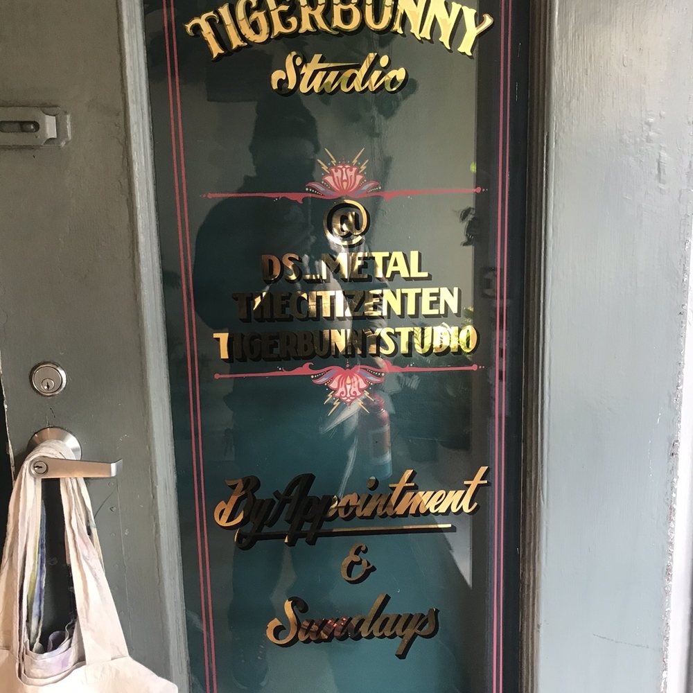 TigerBunny Studio - TigerBunny Studio. Hand painted door signage. - Art Galleries Near Me - San Francisco, California TigerBunny Studio - TigerBunny Studio. Hand painted door signage. - Art Galleries Near Me - San Francisco, California