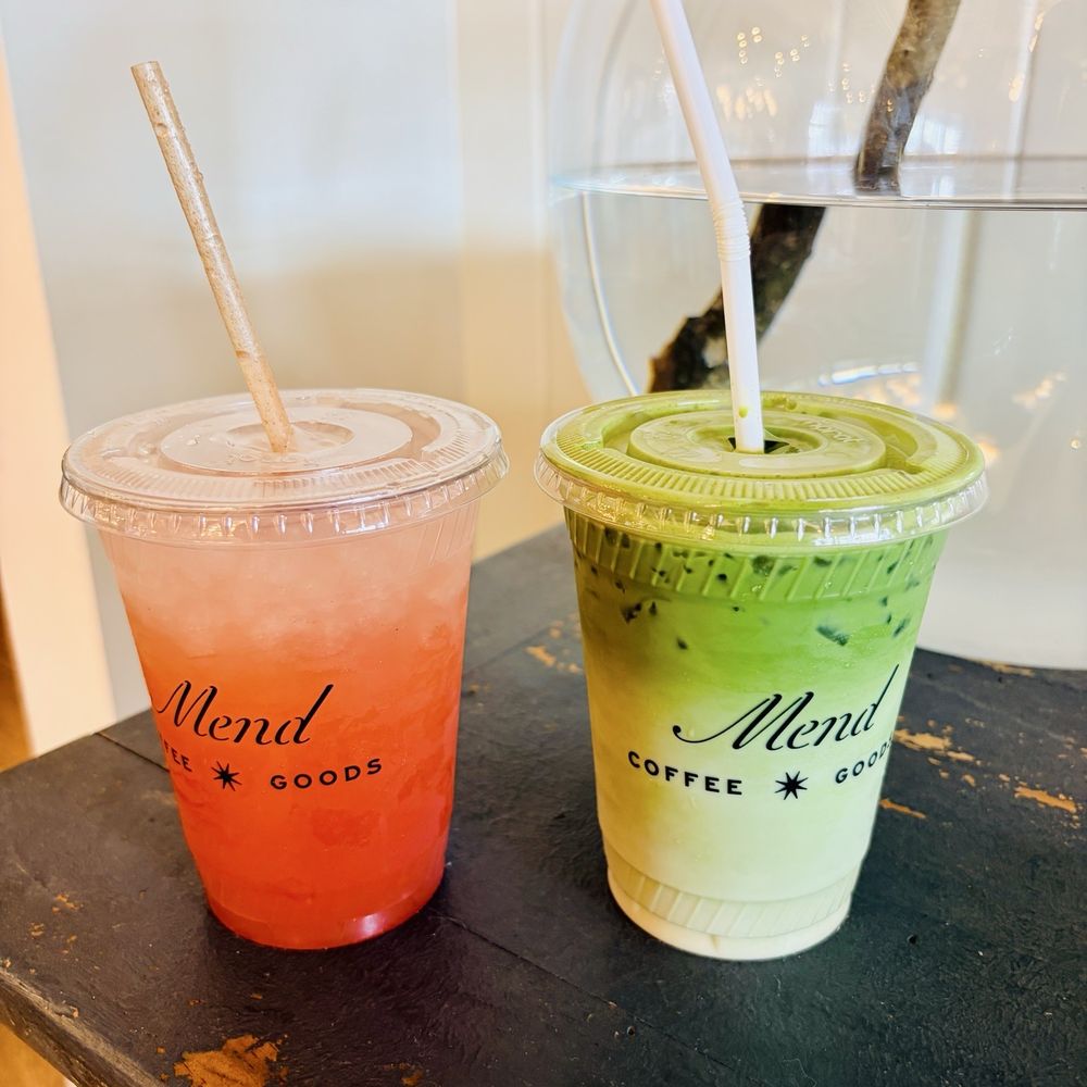 Mend Coffee & Goods - Matcha and a refresher - Coffee & Tea Near Me - Atlanta, Georgia Mend Coffee & Goods - Matcha and a refresher - Coffee & Tea Near Me - Atlanta, Georgia