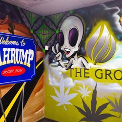 The Grove - Pahrump - Mural inside the Grove Dispensary in Pahrump