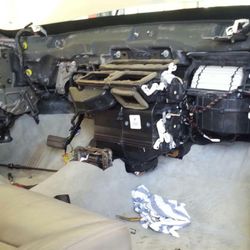 Talon Automotive A/C - Dash removed for a blower motor