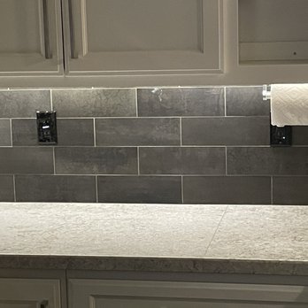 TNT Tile Stone Wood - a kitchen countertop - Flooring Near Me TNT Tile Stone Wood - a kitchen countertop - Flooring Near Me
