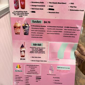 Kawaii Ice Wave - Sundae menu - Ice Cream & Frozen Yogurt Near Me - Aiea, Hawaii
