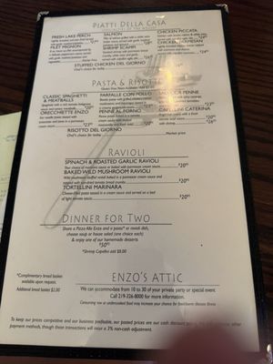 Menu photo 3 Trattoria Enzo Laporte, IN Menu photo 3 Trattoria Enzo Laporte, IN