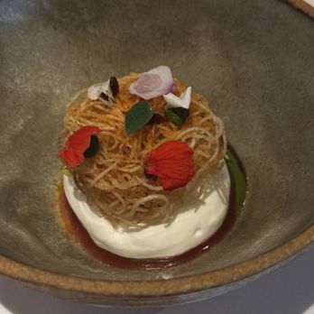 Tiya - Yogurt chaat with fried potato strings - Indian Near Me - San Francisco, California