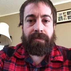 Frazier's Barber Shop - Before Beard Trim