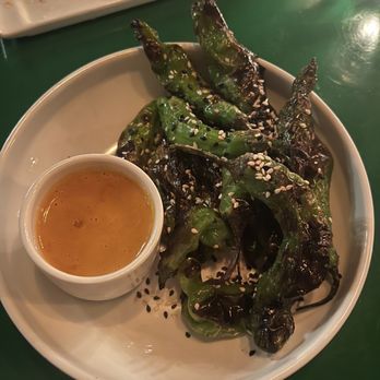 Swift's Attic - Sesame Shishitos - New American Near Me - Austin, Texas Swift's Attic - Sesame Shishitos - New American Near Me - Austin, Texas