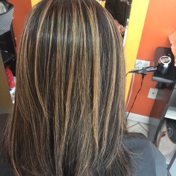 Hair In Shape Threading Studio - Balayage Hair by This Salon - Hair Salons Near Me - Los Angeles, California