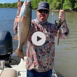 Barrier Island Guide Service - Crushing Red Fish