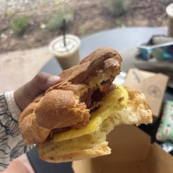 Tumbleweed Coffee - Bacon breakfast sandwich