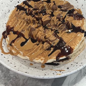 Golden Egg Pancake House - Pancakes with Chocolate Chips - Breakfast & Brunch Near Me - Surfside Beach, South Carolina Golden Egg Pancake House - Pancakes with Chocolate Chips - Breakfast & Brunch Near Me - Surfside Beach, South Carolina