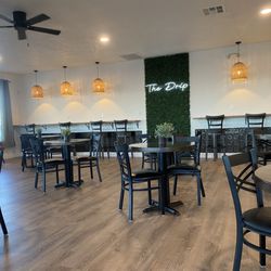 The Drip Coffee House - The cute and cozy inside. Perfect for Bible studies, school work, games, or reading