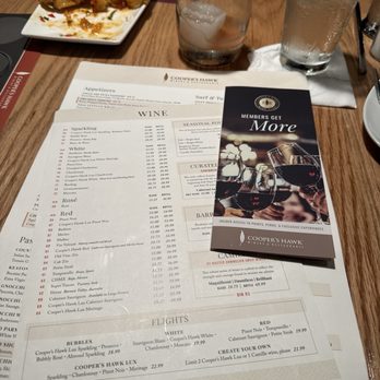 Cooper’s Hawk Winery & Restaurant - Menu - New American Near Me - Lee's Summit, Missouri Cooper’s Hawk Winery & Restaurant - Menu - New American Near Me - Lee's Summit, Missouri