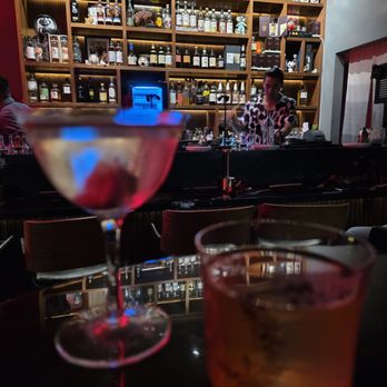 Tokyo Noir - Yuzu Strawberry, Monochrome - Speakeasies Near Me - Long Beach, California
