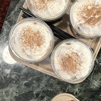 Just Cuz Cafe - ca phe sua da w/ salted cheese foam - Cafes Near Me - Lacey, Washington Just Cuz Cafe - ca phe sua da w/ salted cheese foam - Cafes Near Me - Lacey, Washington