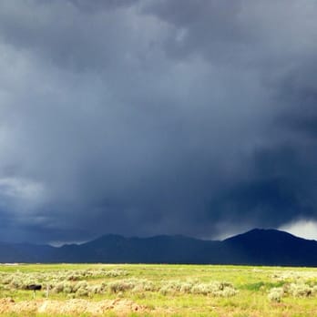 Taos Mothership - Epic Taos landscapes abound @ Taos Mesa Brewing - Music Venues Near Me - El Prado, New Mexico