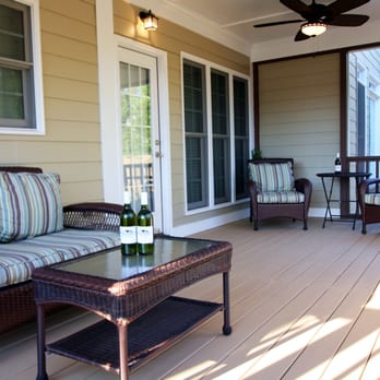 Stafford Construction - a patio with wicker furniture - General Contractors Near Me Stafford Construction - a patio with wicker furniture - General Contractors Near Me