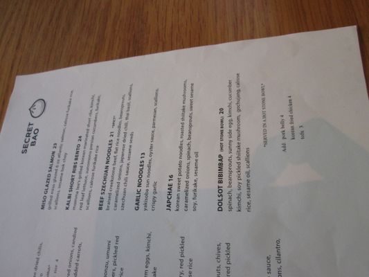 Menu photo 4 Secret Bao Santa Barbara, CA
