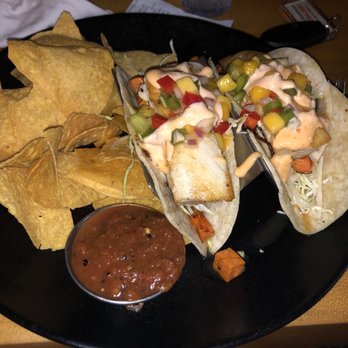 Down the Hatch Maui - Gf Mahi mahi Local Fish Tacos with sweet potato - Seafood Near Me - Lahaina, Hawaii