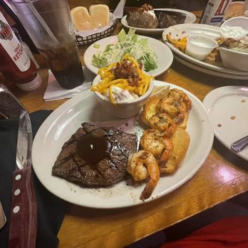 Texas Roadhouse - 8 oz & Grilled Shrimp Caesar Salad Mashed Potatoes - Steakhouses Near Me - Tempe, Arizona Texas Roadhouse - 8 oz & Grilled Shrimp Caesar Salad Mashed Potatoes - Steakhouses Near Me - Tempe, Arizona