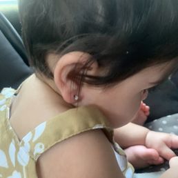 thank You Rochelle for an amazing experience piercing my daughter's ears!! thank You Rochelle for an amazing experience piercing my daughter's ears!!