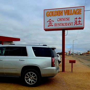 Golden Village - Sign and parking - Chinese Near Me - Ogallala, Nebraska Golden Village - Sign and parking - Chinese Near Me - Ogallala, Nebraska