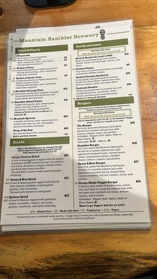 Menu photo 3 Mountain Rambler Brewery Bishop, CA Menu photo 3 Mountain Rambler Brewery Bishop, CA