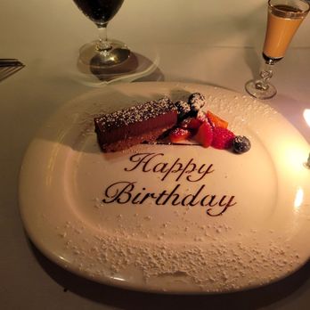 Cordeiro's Steakhouse - Birthday Mousse - Seafood Near Me - Napa, California Cordeiro's Steakhouse - Birthday Mousse - Seafood Near Me - Napa, California