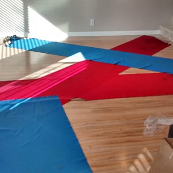 Advanced Moving Company - Placed runners and plastic carpet film to keep our floors clean! Great for a rainy day:) - Movers Near Me - Sunnyvale, California Advanced Moving Company - Placed runners and plastic carpet film to keep our floors clean! Great for a rainy day:) - Movers Near Me - Sunnyvale, California