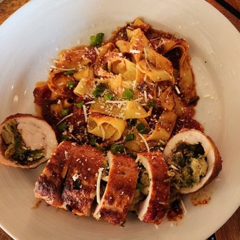 Francesca's Cucina - a plate of pasta and meat - Italian Near Me - Syracuse, New York